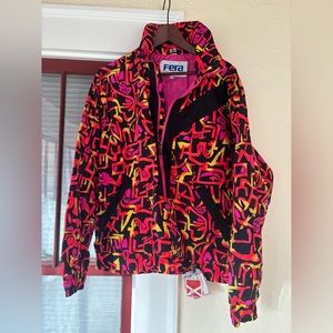 Retro 80s/90s pullover Ski Shell.